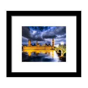 London Calling - Red Telephone Box Framed Print by Mark Tisdale