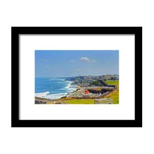 Puerto Rico Collage 2 Framed Print by Stephen Anderson