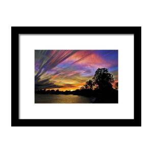 Sunset Spectrum Framed Print by Matt Molloy