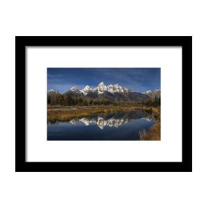 Hazy Reflections at Scwabacher Landing Framed Print by Ryan Smith
