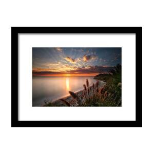 Heaven and Earth Framed Print by Larry Marshall