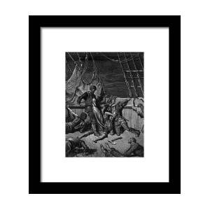 Three Fishermen Framed Print by Newell Convers Wyeth