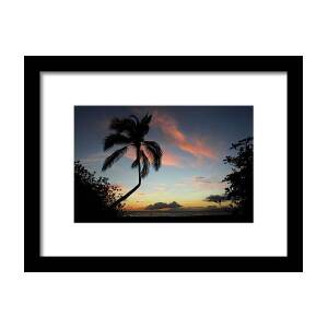 Hawaiian Sunset Wonder Framed Print by Pierre Leclerc Photography
