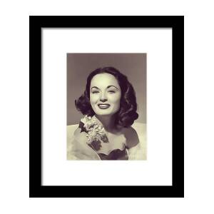 Ann Sheridan, Actress/Pinup Framed Print by Esoterica Art Agency