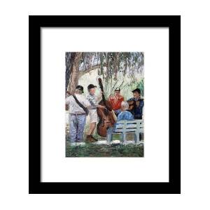 The French Quarter Framed Print by Anthony Falbo