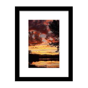 Colorful Arizona Sunset Framed Print by James BO Insogna