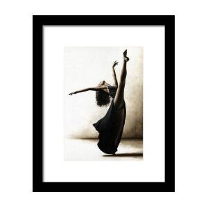 The Passion of Dance Framed Print by Richard Young