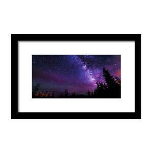 Wasatch Sunrise 2x1 Framed Print by Chad Dutson
