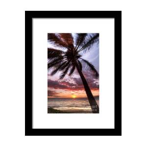 Makena Beach Maui Hawaii Sunset Framed Print by Dustin K Ryan