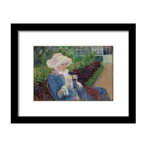 Lydia Crocheting in the Garden at Marly Weekender Tote Bag by Mary Cassatt  - Fine Art America