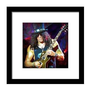 Slash, Guitarist, Guns N' Roses by Mal Bray
