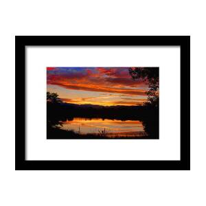 Colorful Arizona Sunset Framed Print by James BO Insogna
