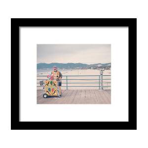 The clown Framed Print by Nastasia Cook The clown Framed Print by Nastasia Cook
