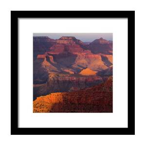 Canyon Glow Framed Print by Mikes Nature