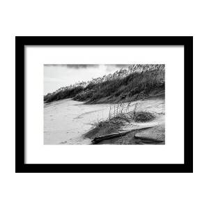 Stormy Bodie Lighthouse Outer Banks I Framed Print by Dan Carmichael