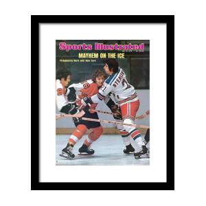 Philadelphia Flyers Bobby Clarke, 1974 Nhl Semifinals Sports Illustrated  Cover Metal Print