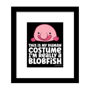 Blobfish Is My Spirit Animal Funny Blobfish Meme Canvas Print / Canvas Art  by EQ Designs - Fine Art America