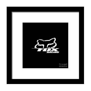 Extra Ordinary art Design of Fox Racing Logo Nongki Poster