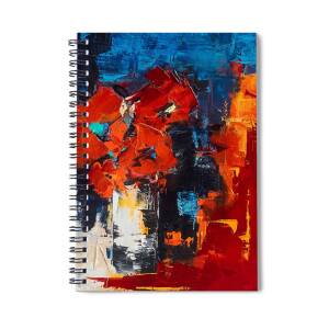 Bouquet de Couleurs Spiral Notebook for Sale by Elise Palmigiani