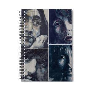 John Winston Lennon Spiral Notebook for Sale by Paul Lovering