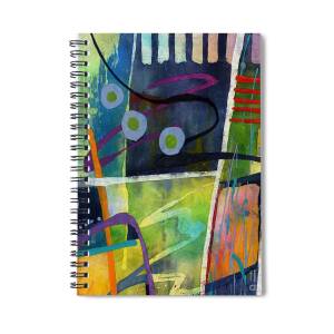 Fluvial Mosaic Spiral Notebook for Sale by Hailey E Herrera