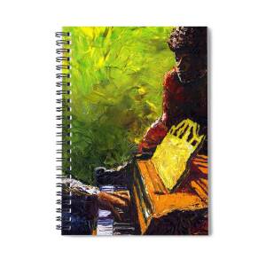 Jazz Miles Davis 3 Spiral Notebook for Sale by Yuriy Shevchuk