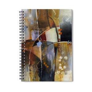 Fluvial Mosaic Spiral Notebook for Sale by Hailey E Herrera