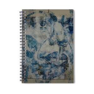 Nina Simone Art Spiral Notebook for Sale by Paul Lovering