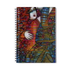 The Beauty Spiral Notebook for Sale by Albena Vatcheva