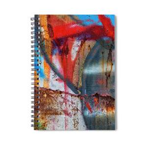 Train Art Swimming With Sharks Spiral Notebook for Sale by Carol Leigh