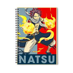 Demon Tail Notebooks Anime Cute Sketchbook Hand Book Student Portable  Notebook Kawaii School Supplies Etherious Natsu Dragneel - AliExpress