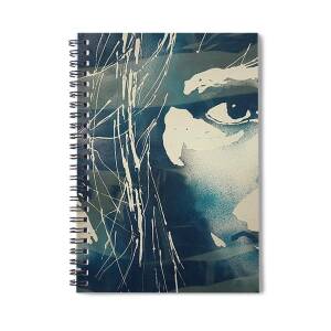 James Dean Spiral Notebook for Sale by Paul Lovering