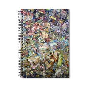 Paint number 33 Spiral Notebook for Sale by James W Johnson