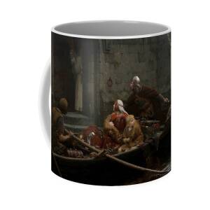 Fine Art Mug/Cup Ideal Gift. Edmund Blair Leighton The Shadow 