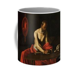 St. Jerome in his Study Coffee Mug for Sale by Jan van Eyck