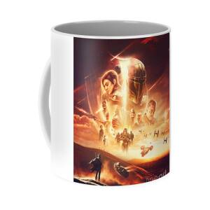 The Mandalorian #1 Coffee Mug by Martin Friend - Pixels