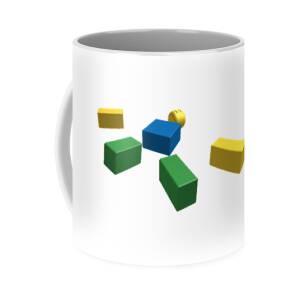 Personalized Prankster Face Perfect Mug for Roblox Noob 