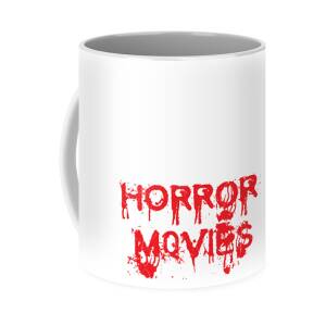 MASTER OF HORROR Red Coffee Mug 