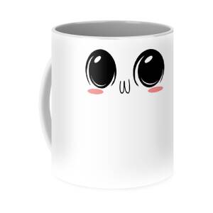 Kawaii OwO Face UwU Meme Anime Aesthetic Otaku Coffee Mug by ShirTom -  Pixels