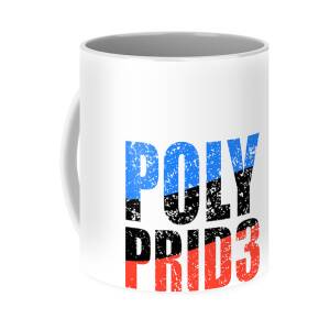 Polyamorous Mug Polyamory Pride.11oz Ceramic Coffee Mug. Polyamorous Pride 