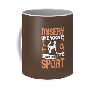 Yoga Gift The Very Heart Of Yoga Practice Is Abyhasa Steady Effort In The Direction  You Want To Go Coffee Mug by Jeff Creation - Pixels