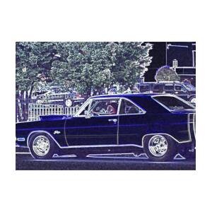 1954 Chevy Dare Police Car Pine Hill Nj Greeting Card For Sale By