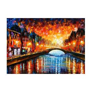 Farewell To Anger Greeting Card for Sale by Leonid Afremov