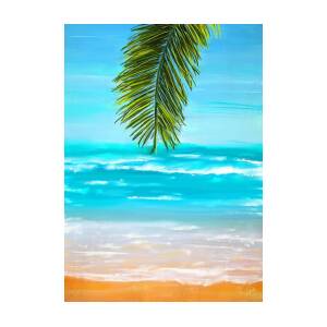 Tropical Leaves Greeting Card for Sale by Lourry Legarde