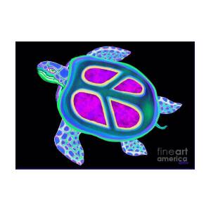 Sea Turtle Swim Greeting Card for Sale by Nick Gustafson