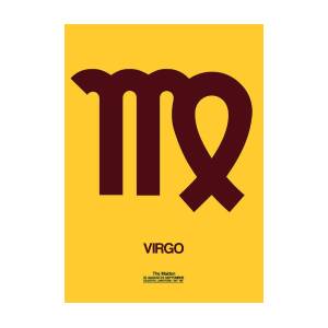 Leo Zodiac Sign Yellow Greeting Card for Sale by Naxart Studio