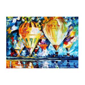 Colors Of The Ocean Greeting Card for Sale by Leonid Afremov