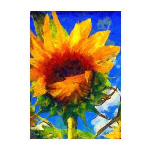 Sunflower Joy Greeting Card for Sale by Janine Riley