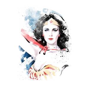 Drawing Lynda Carter as Wonder Woman  YouTube