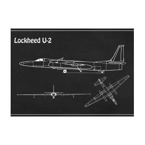 Lockheed U-2 Dragon Lady 130" WS PDF on USB RC Airplane PLANS & TEMPLATES